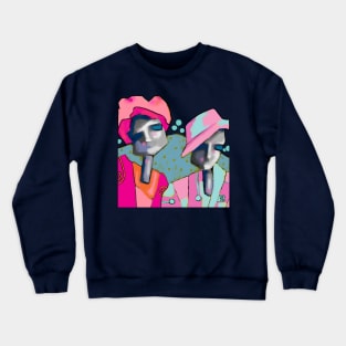 Two Pink Ladies Crewneck Sweatshirt